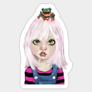 Big eyes Sticker